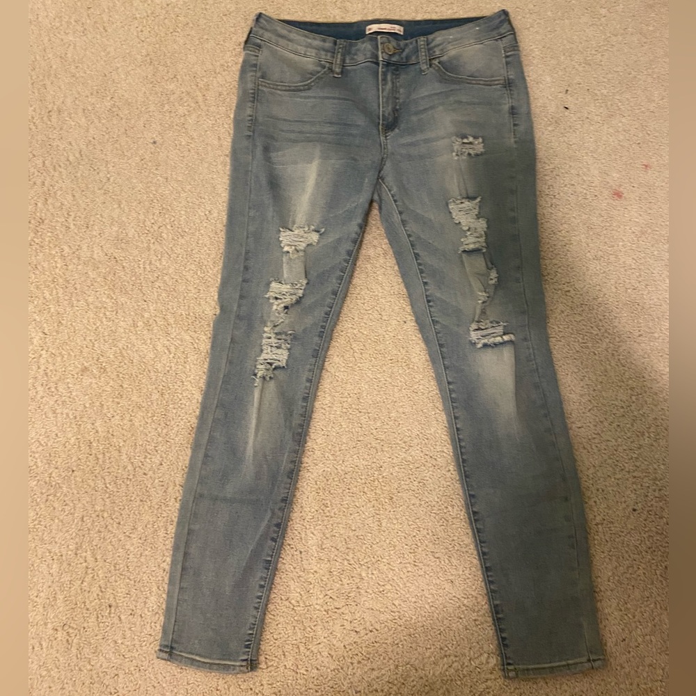 Light Blue Jeggings Size 30W